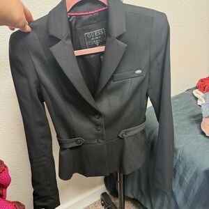 GUESS Women's Elegant Black Suit Jacket